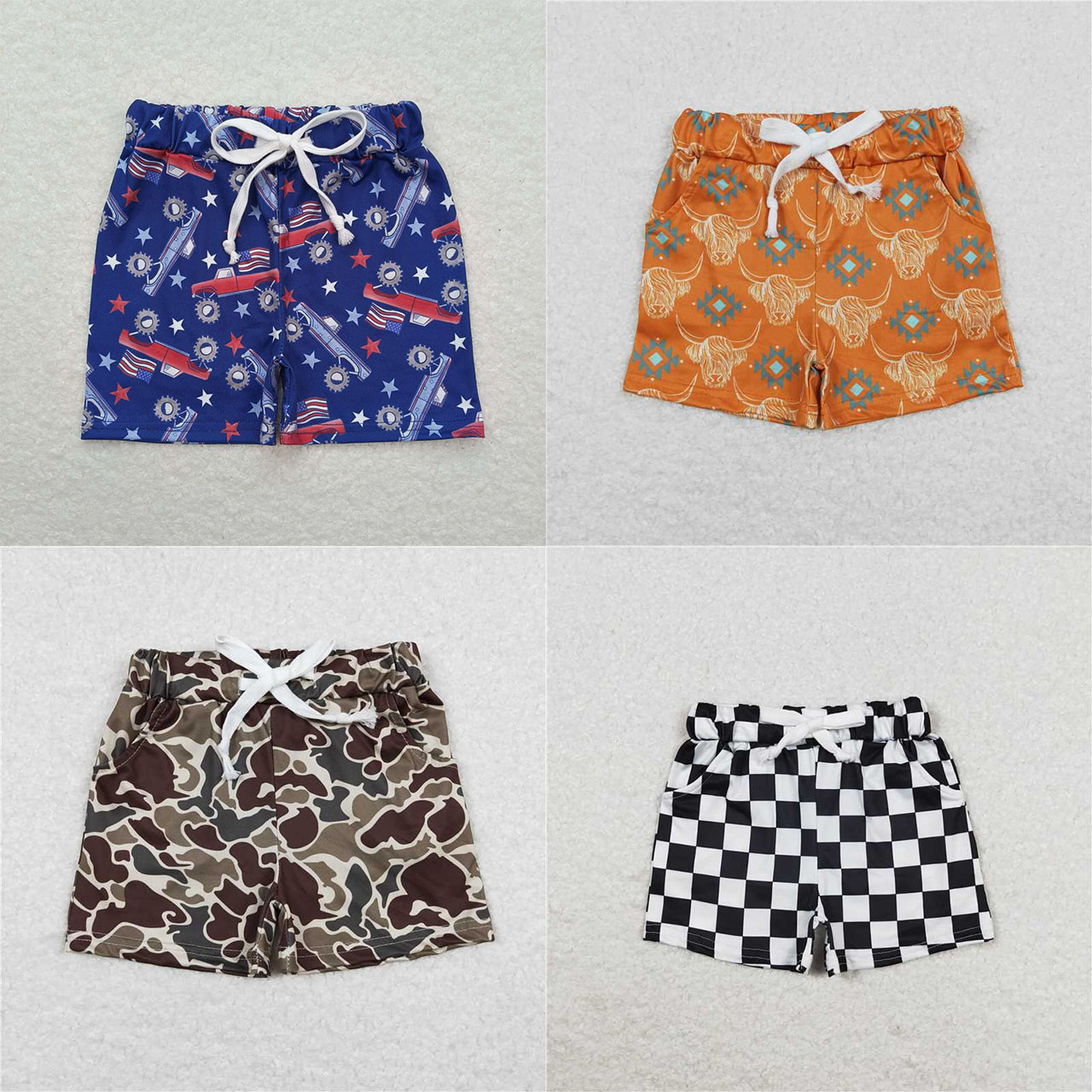 Baby Clothing Wholesale - Wholesale Baby Boy Summer Camo Pocket