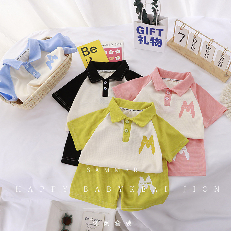 Baby Clothing Wholesale - Summer Short Sleeve 2PCS Set Girls
