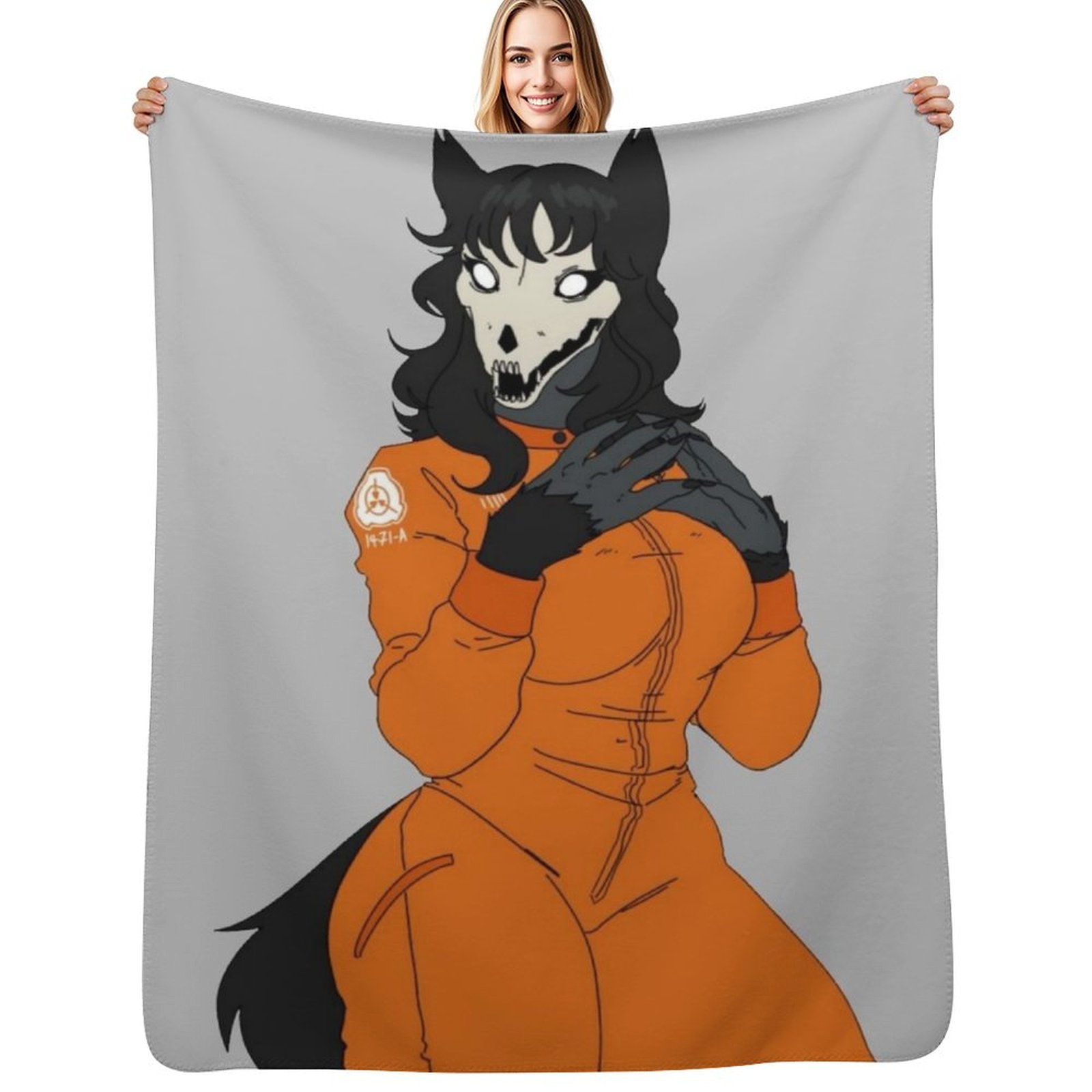 Fleece Sleep Bag - SCP 1471 Throw Blanket Soft Plaid