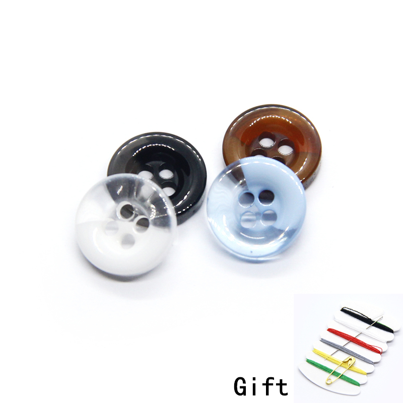 Baby Clothing Wholesale - 9/10/11mm Transparent Small Shirt Buttons For