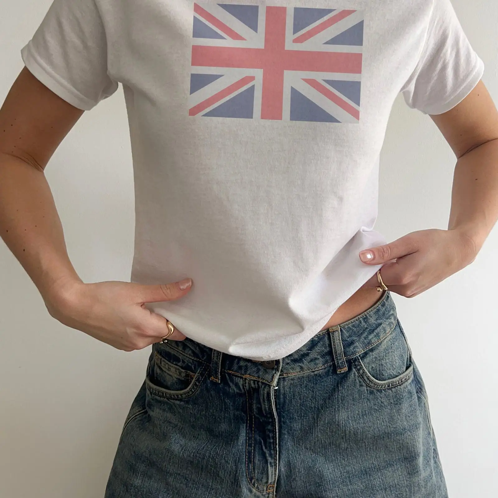 Baby Clothing Country - Y2K Baby T Shirt Faded British
