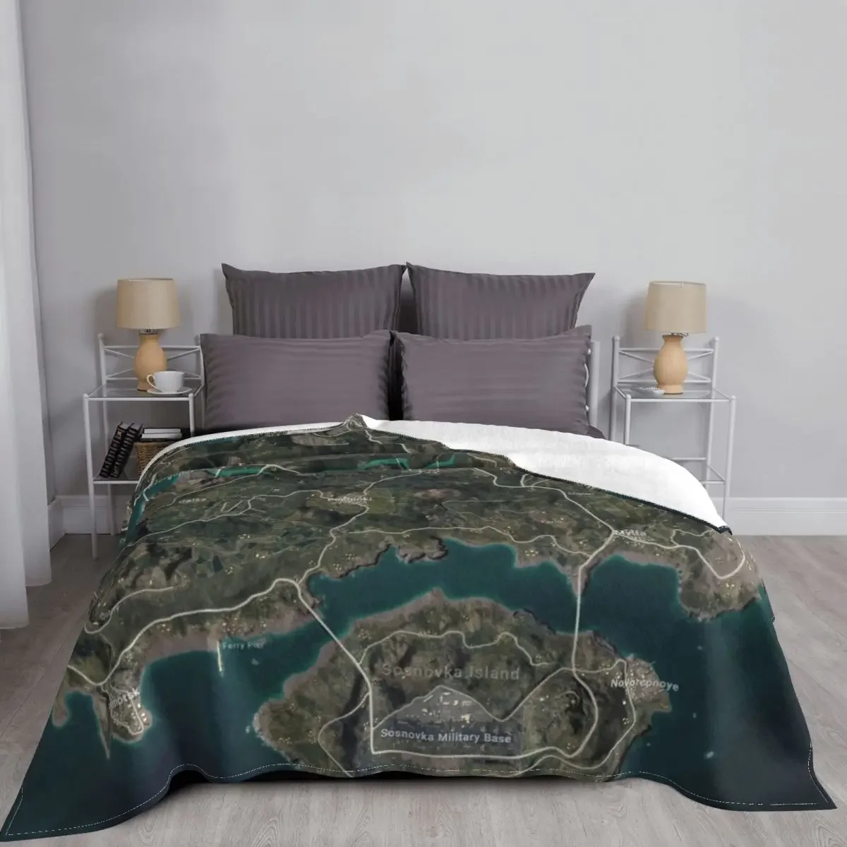 PUBG New Erangel 10000x10000 ( - Fleece Sleep Bag ulasan dan harga