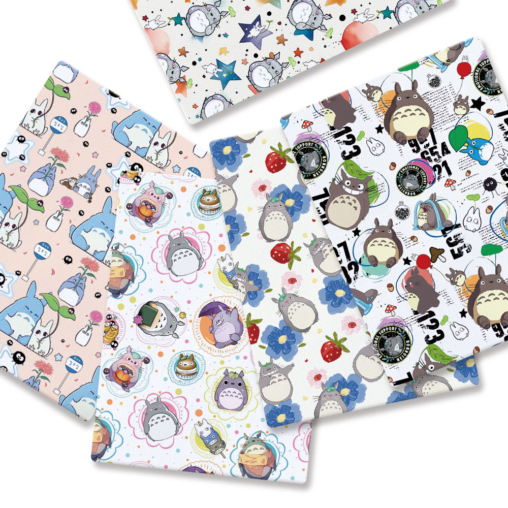 Cartoon Fabric Hot DIY140*50cm - Baby Clothing Fabric ulasan dan harga