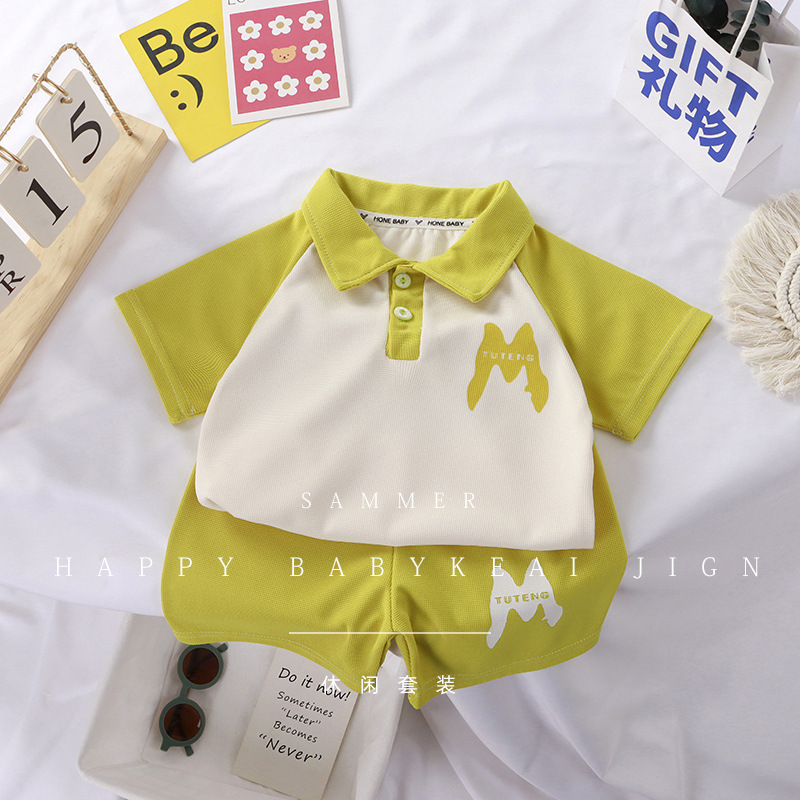 Summer Short Sleeve 2PCS Set G - Baby Clothing Wholesale ulasan dan harga