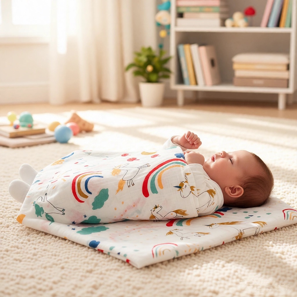 4-Layer Gauze Infant Washcloth - Baby Clothing Fabric ulasan dan harga