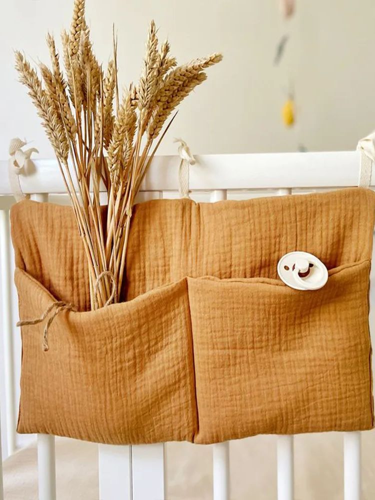 Baby Crib Organizer Cot Caddy  - Baby Clothing For Bed ulasan dan harga