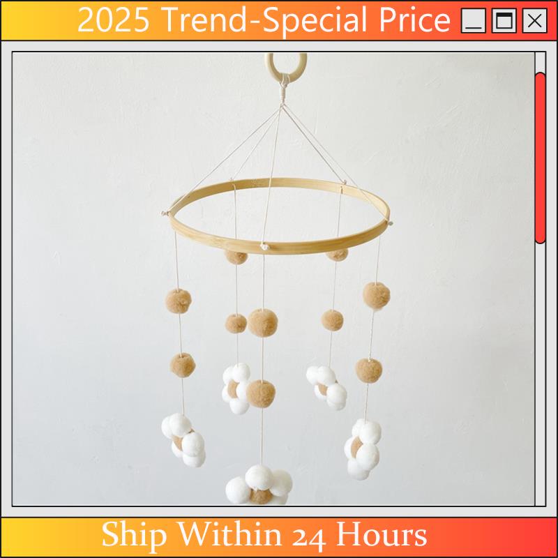 AA64 Nordic Fur Ball Flower Wi - Baby Clothing For Bed ulasan dan harga