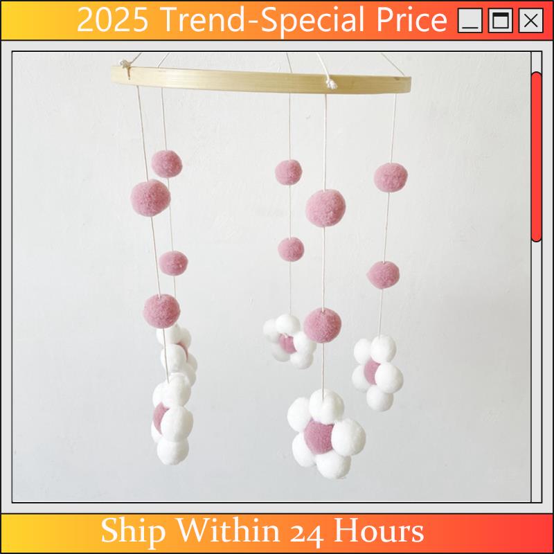 AA64 Nordic Fur Ball Flower Wi - Baby Clothing For Bed ulasan dan harga