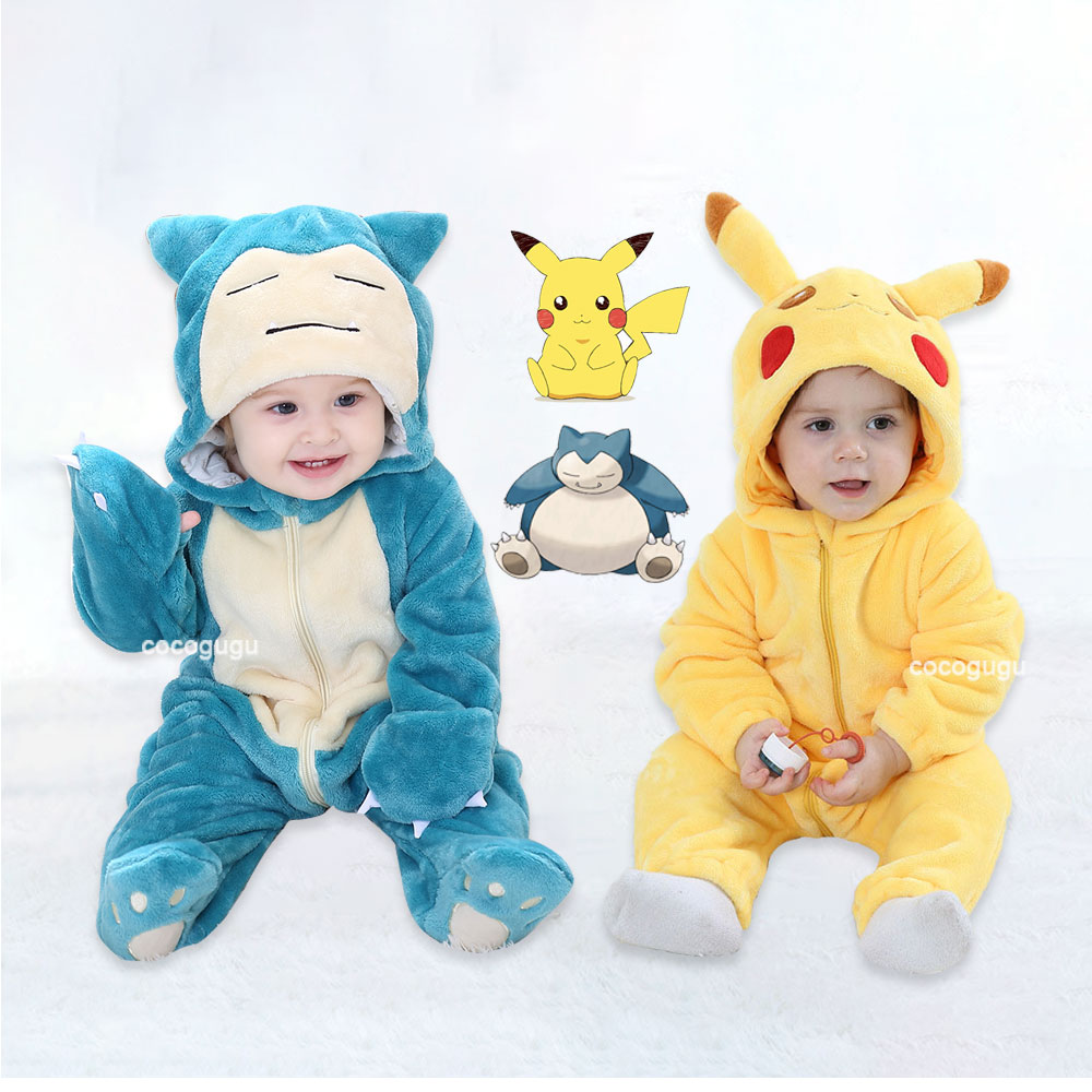 Pokemon Costume 0-5 Y Baby Sno - Romper Onesie Baby ulasan dan harga