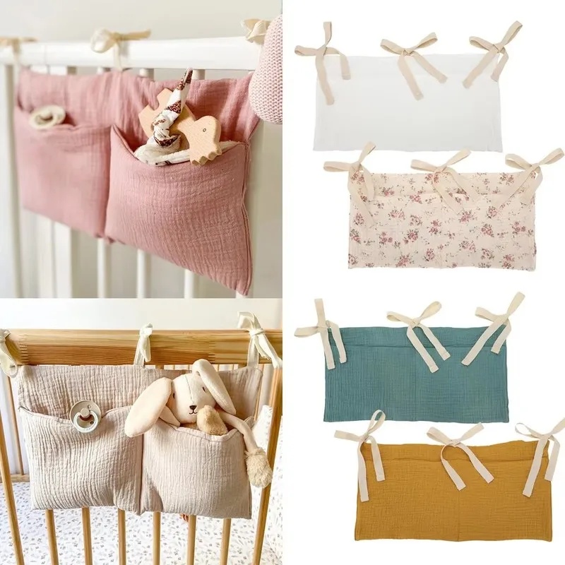 Baby Crib Organizer Cot Caddy  - Baby Clothing For Bed ulasan dan harga