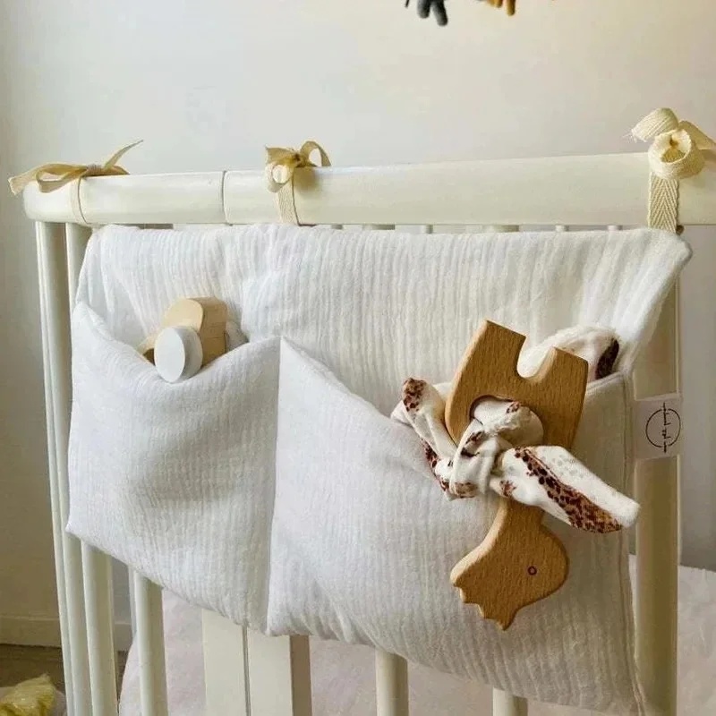 Baby Crib Organizer Cot Caddy  - Baby Clothing For Bed ulasan dan harga