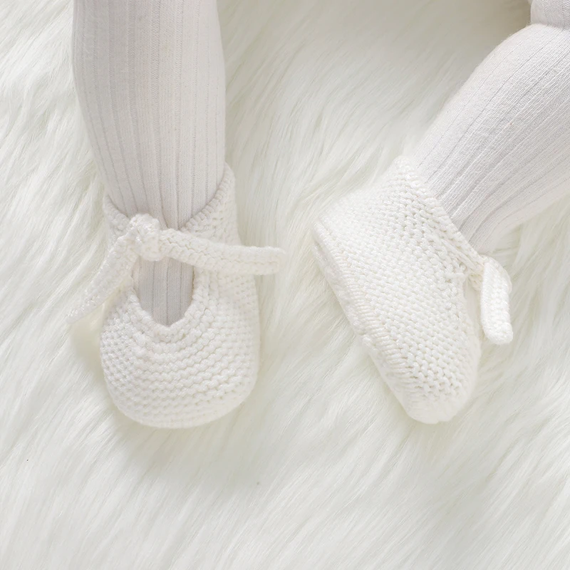 Newborn Baby Shoes Knitted Inf - Baby Clothing For Bed ulasan dan harga