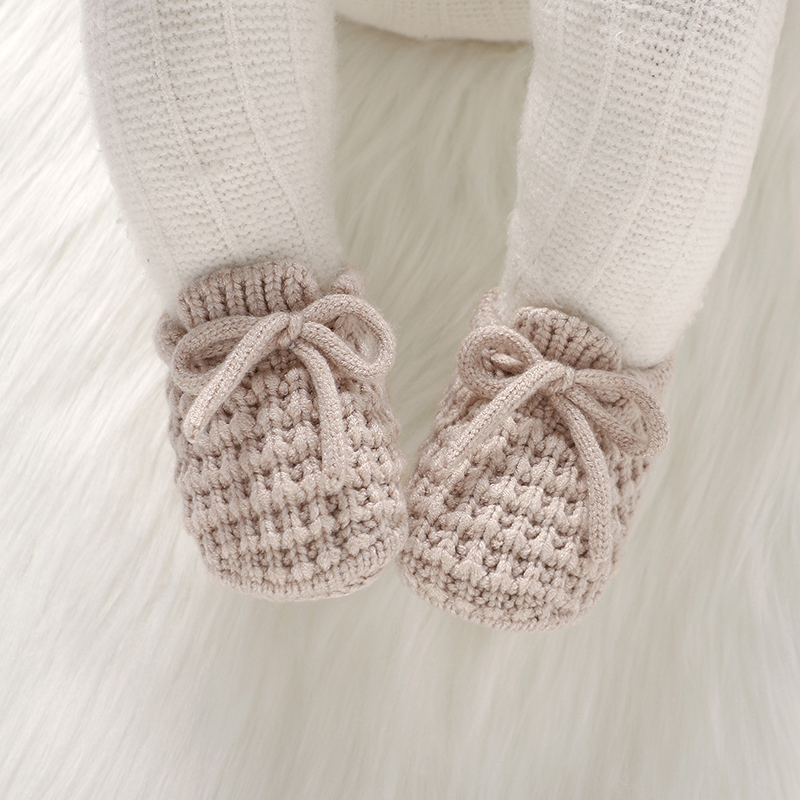 Newborn Baby Shoes Knitted Inf - Baby Clothing For Bed ulasan dan harga