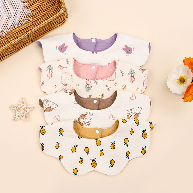 1pcs Cotton Printed Six-layer  - Baby Clothing Fabric ulasan dan harga