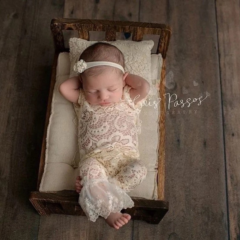 Lace Bell Bottom Onesie 1 Set  - Baby Clothing Country ulasan dan harga