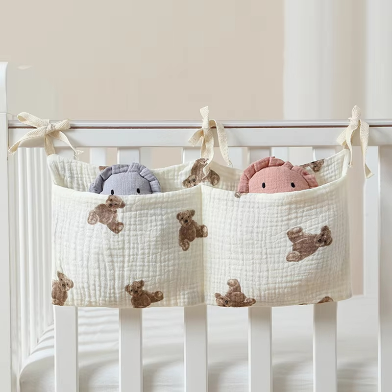Baby Crib Organizer Cot Caddy  - Baby Clothing For Bed ulasan dan harga