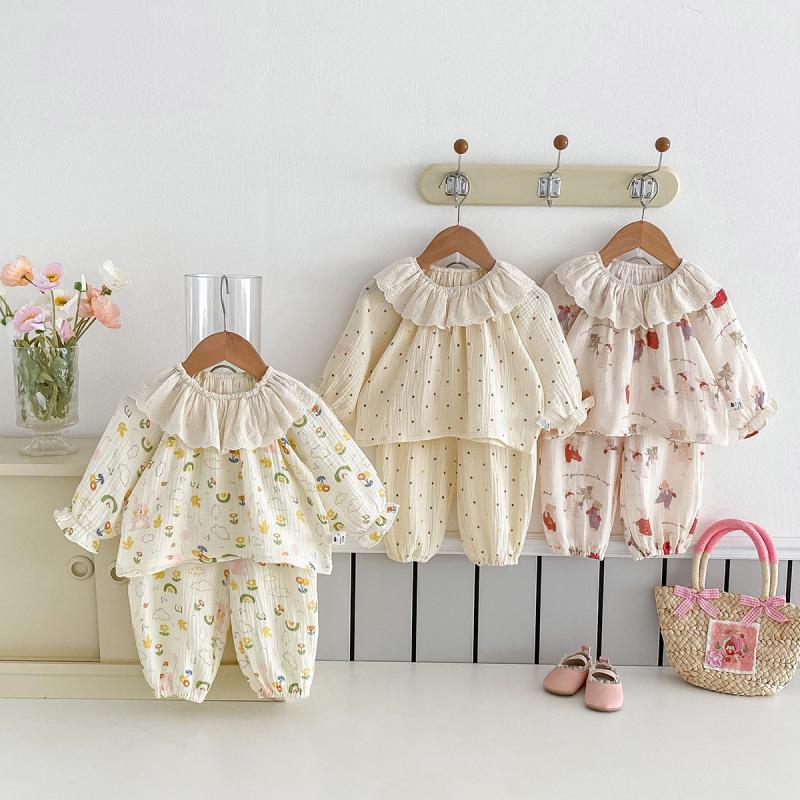 Spring Autumn Baby Girl Home C - Baby Clothing For Sleep ulasan dan harga