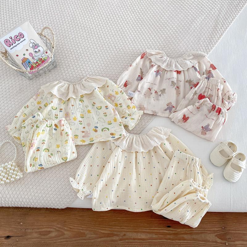 Spring Autumn Baby Girl Home C - Baby Clothing For Sleep ulasan dan harga