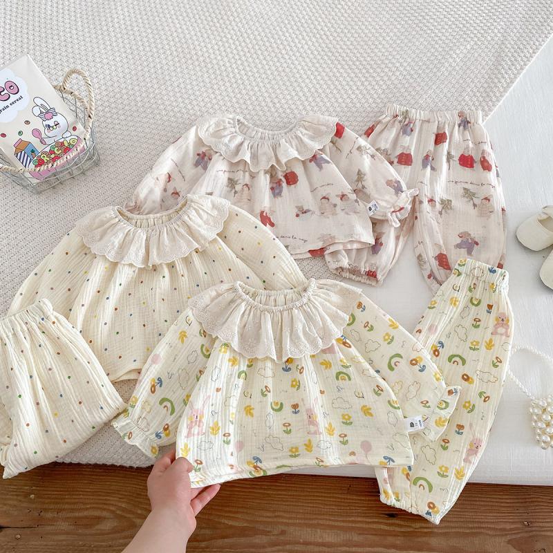 Spring Autumn Baby Girl Home C - Baby Clothing For Sleep ulasan dan harga