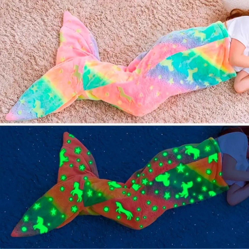 Flannel Mermaid Sleeping Bag U - Fleece Sleep Bag ulasan dan harga