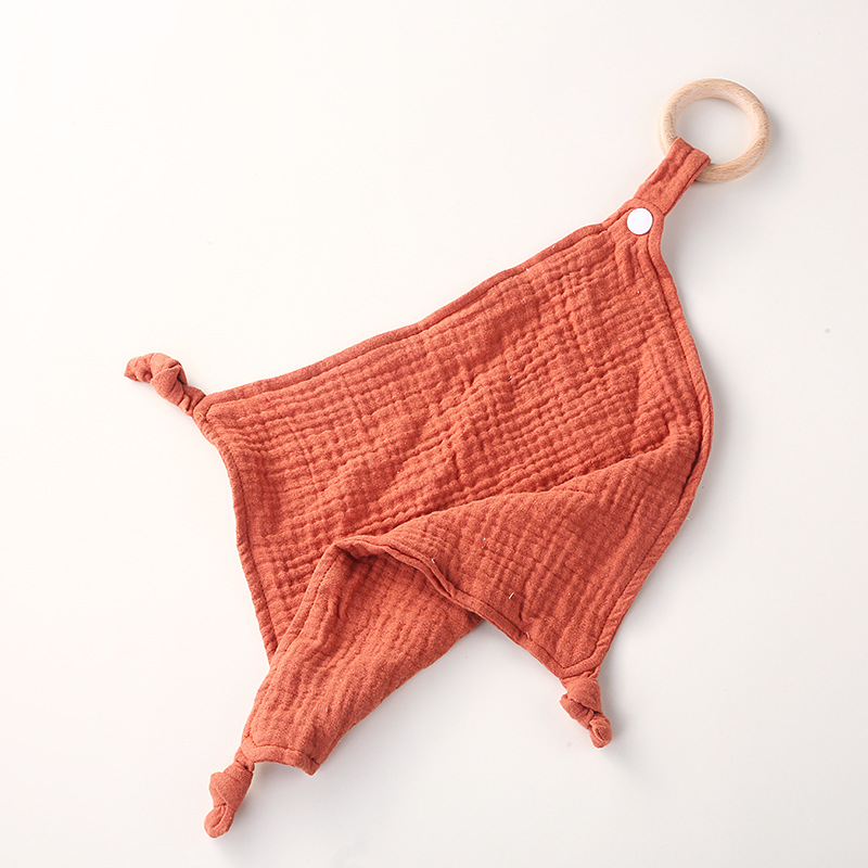 Newborn Appease Towel Solid Br - Baby Clothing Fabric ulasan dan harga
