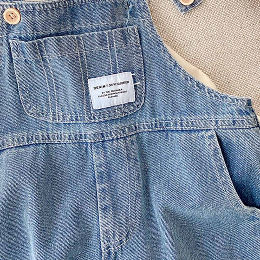 Girls Jumpsuit Blue Denim Soli - Baby Clothing Boutique ulasan dan harga