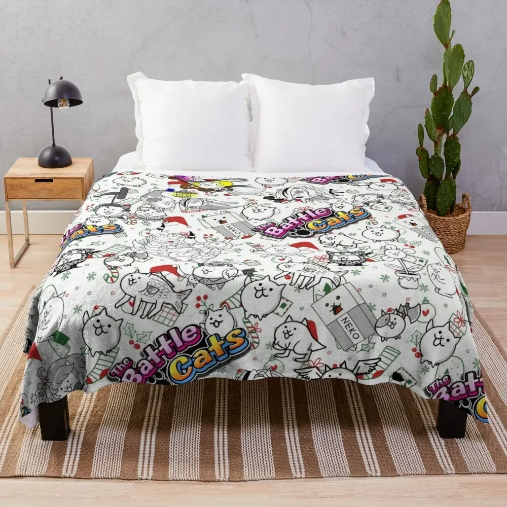 Battle Cats Throw Blanket Slee - Fleece Sleep Bag ulasan dan harga