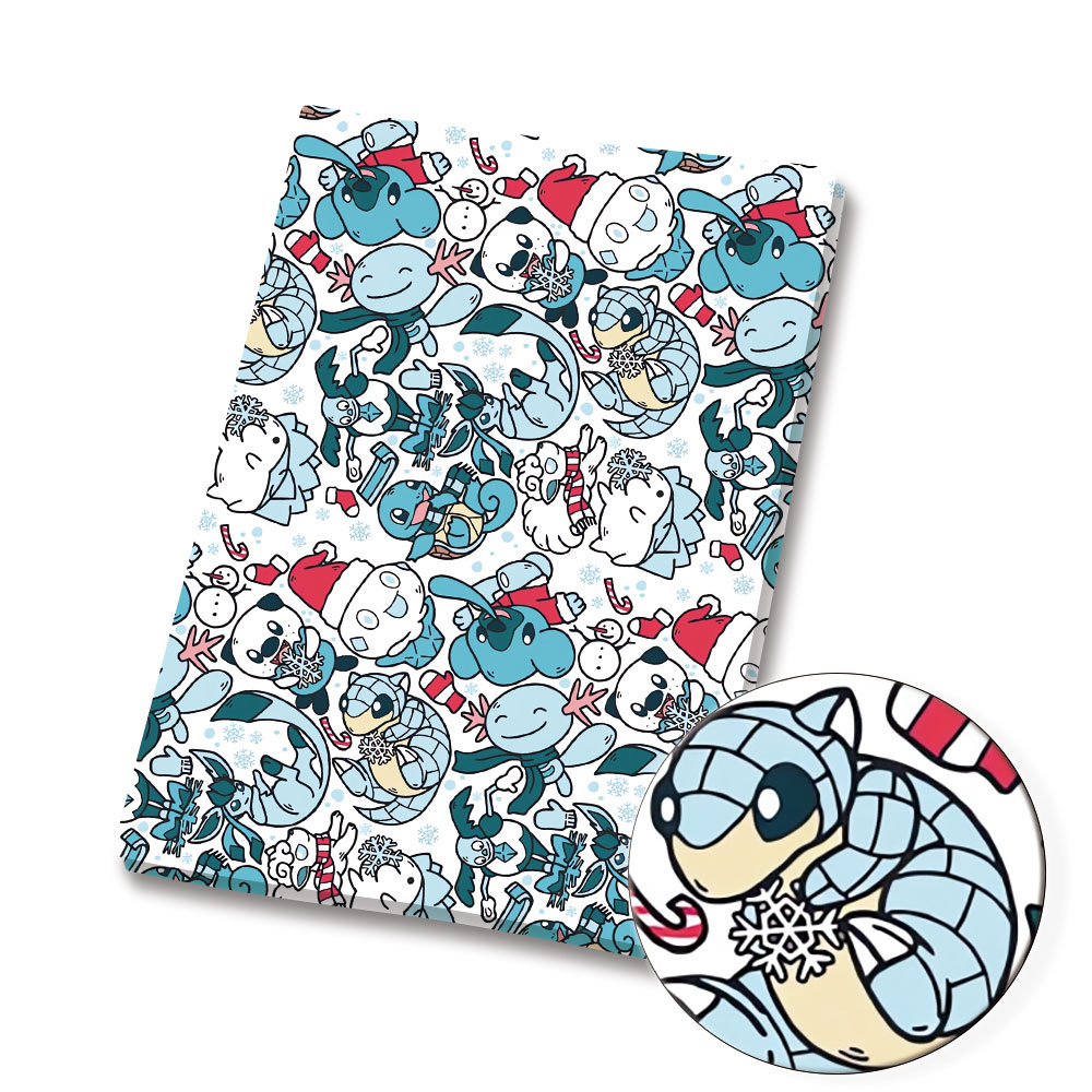 Pokemon Cartoon Fabric140*50cm - Baby Clothing Fabric ulasan dan harga