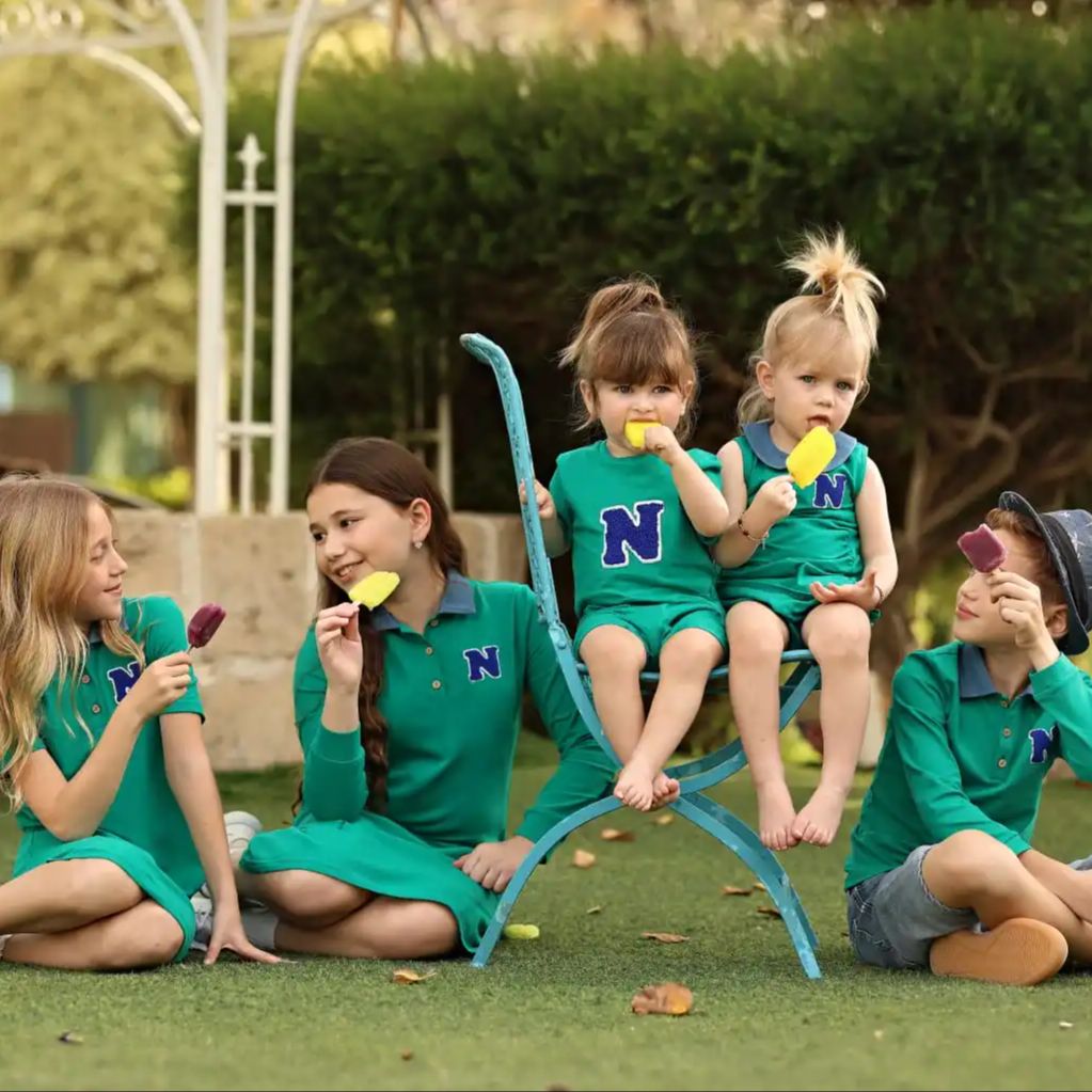 2026 Mali's SS Green Polo Coll - Baby Clothing Boutique ulasan dan harga