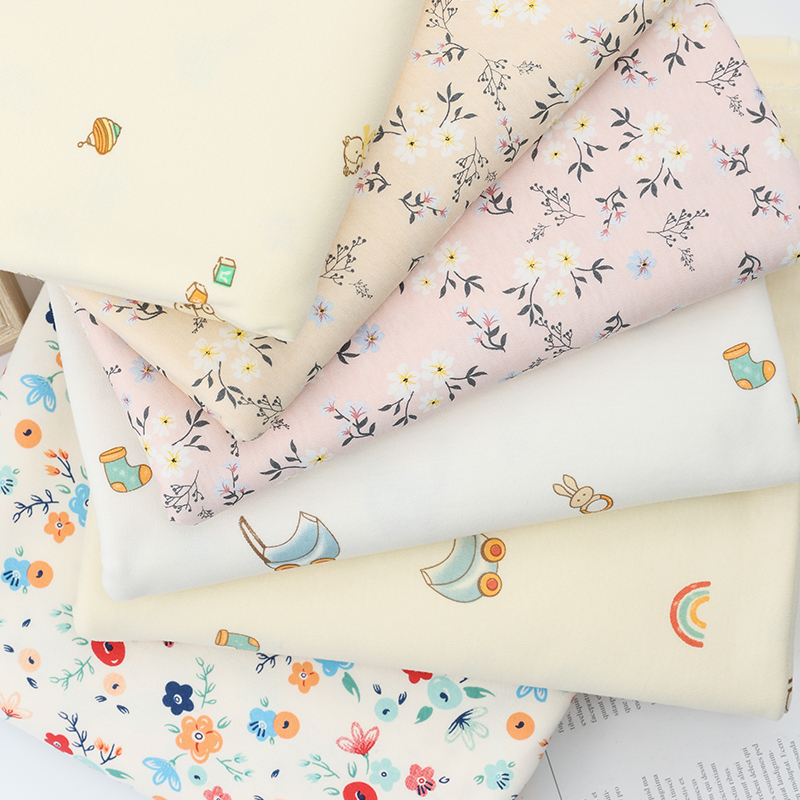 Thick Elastic Pure Cotton Prin - Baby Clothing For Bed ulasan dan harga