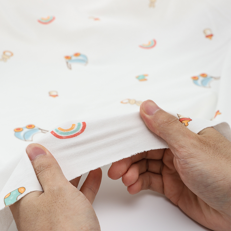 Thick Elastic Pure Cotton Prin - Baby Clothing For Bed ulasan dan harga