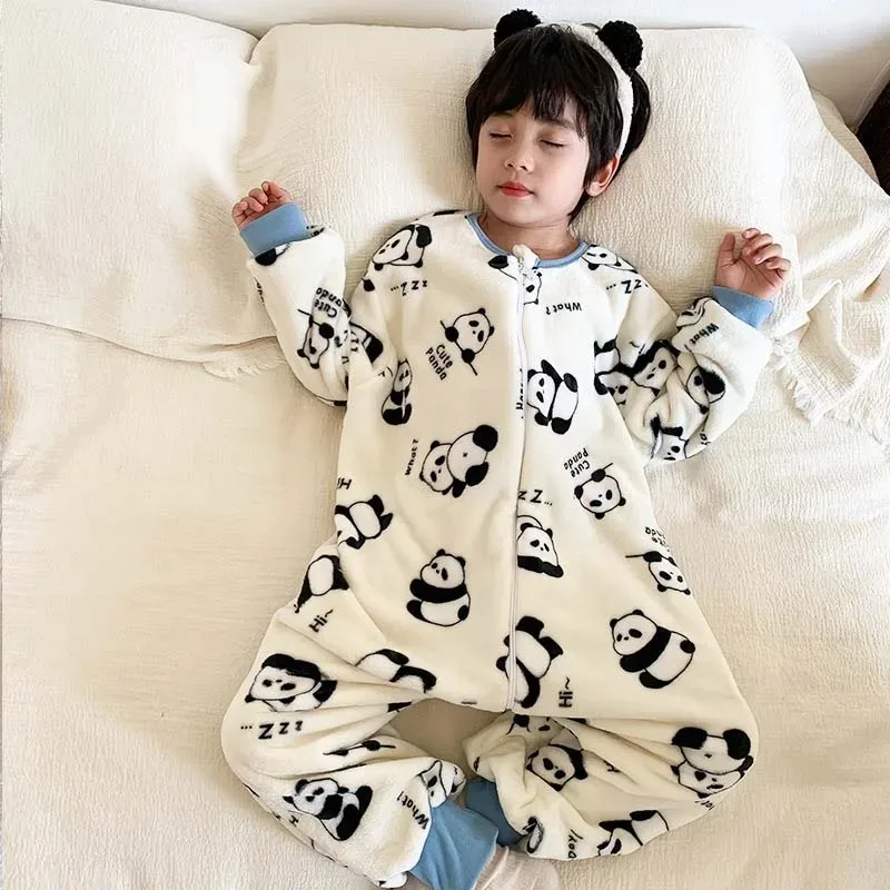 Cartoon Flannel Fleece Childre - Baby Clothing For Sleep ulasan dan harga
