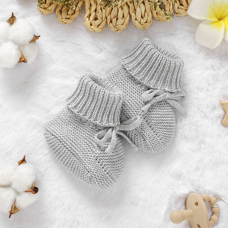 Infant Baby Shoes Knit Cotton  - Baby Clothing For Bed ulasan dan harga