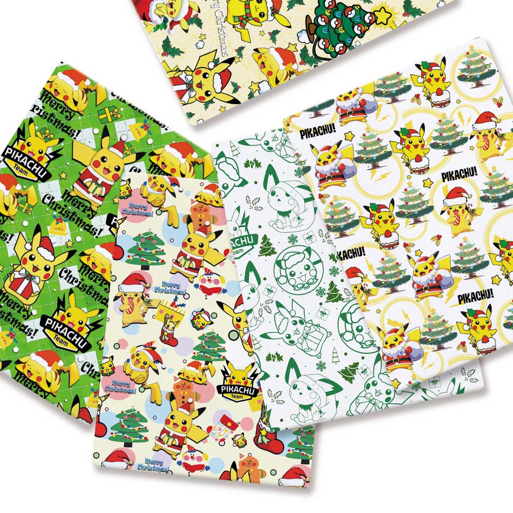 Pokemon Cartoon Fabric140*50cm - Baby Clothing Fabric ulasan dan harga