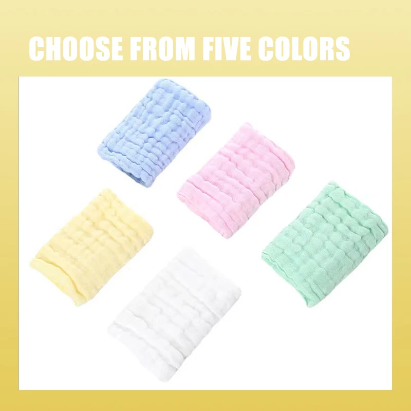 5pcs Baby Muslin Washcloths Bu - Baby Clothing Fabric ulasan dan harga